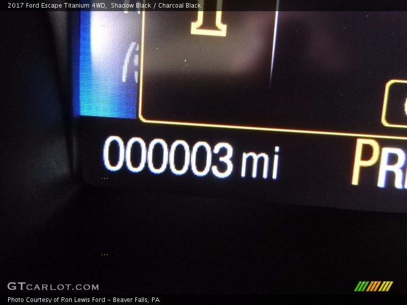 Shadow Black / Charcoal Black 2017 Ford Escape Titanium 4WD