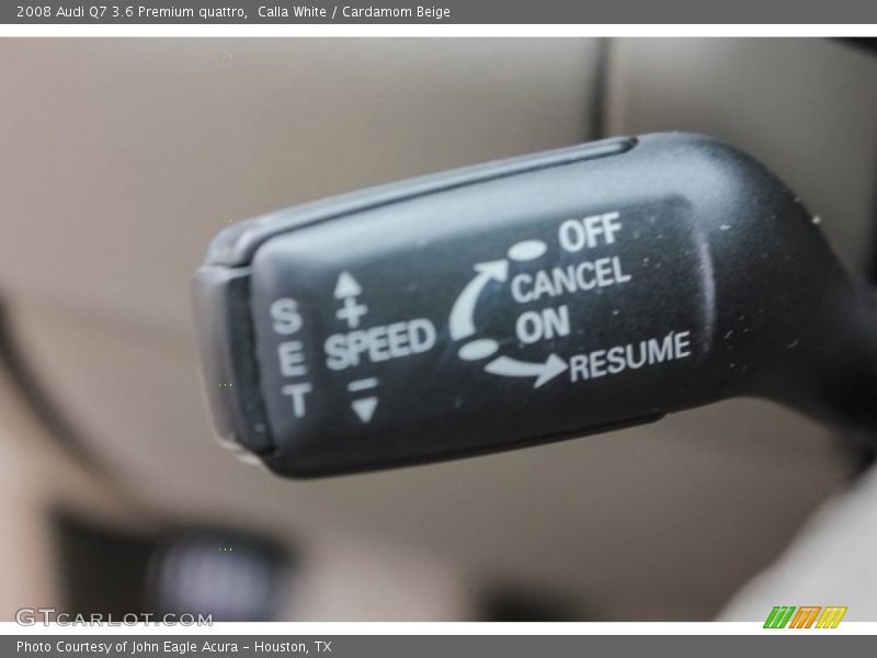 Calla White / Cardamom Beige 2008 Audi Q7 3.6 Premium quattro