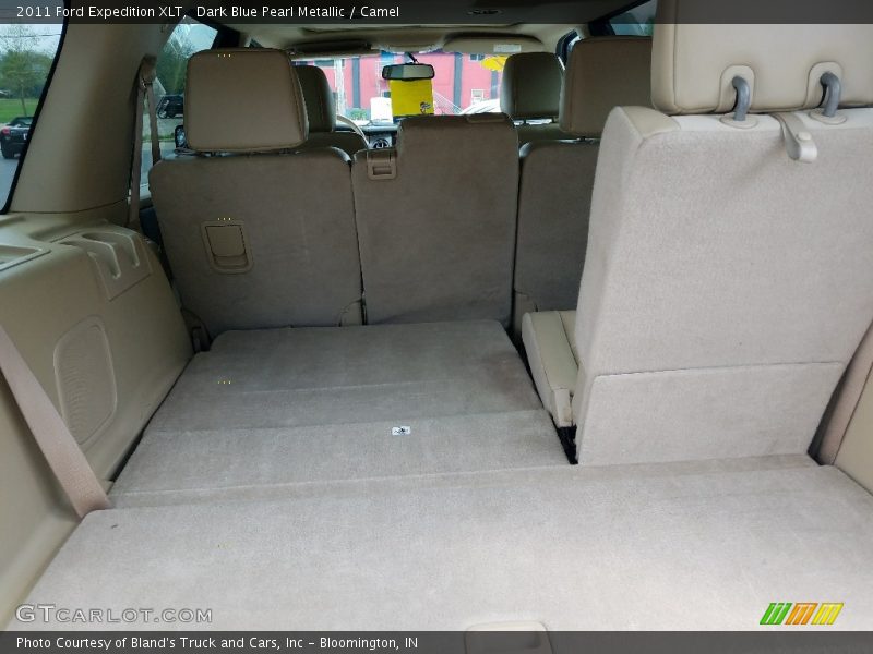 Dark Blue Pearl Metallic / Camel 2011 Ford Expedition XLT