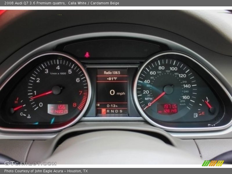 Calla White / Cardamom Beige 2008 Audi Q7 3.6 Premium quattro