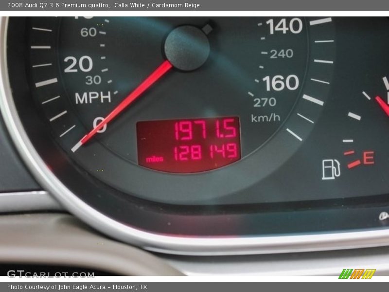 Calla White / Cardamom Beige 2008 Audi Q7 3.6 Premium quattro