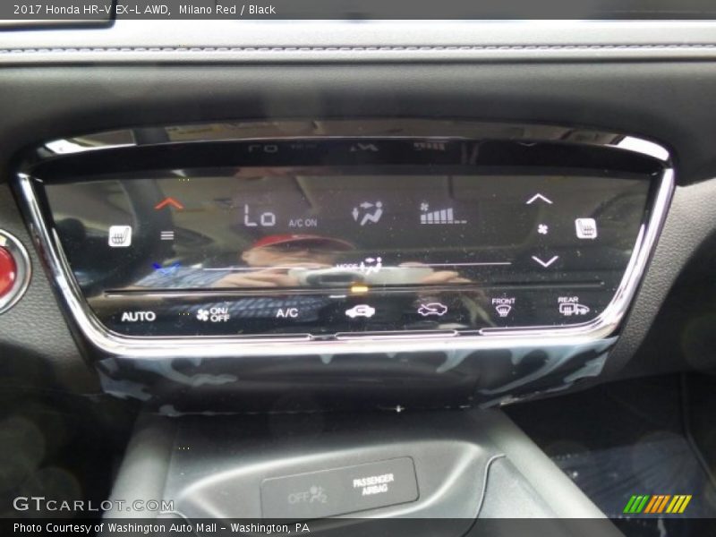 Milano Red / Black 2017 Honda HR-V EX-L AWD