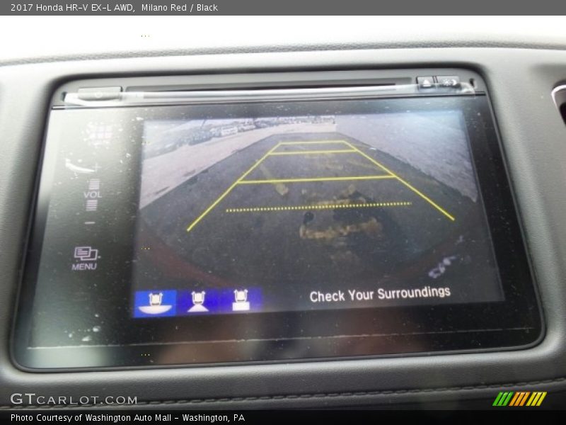 Milano Red / Black 2017 Honda HR-V EX-L AWD