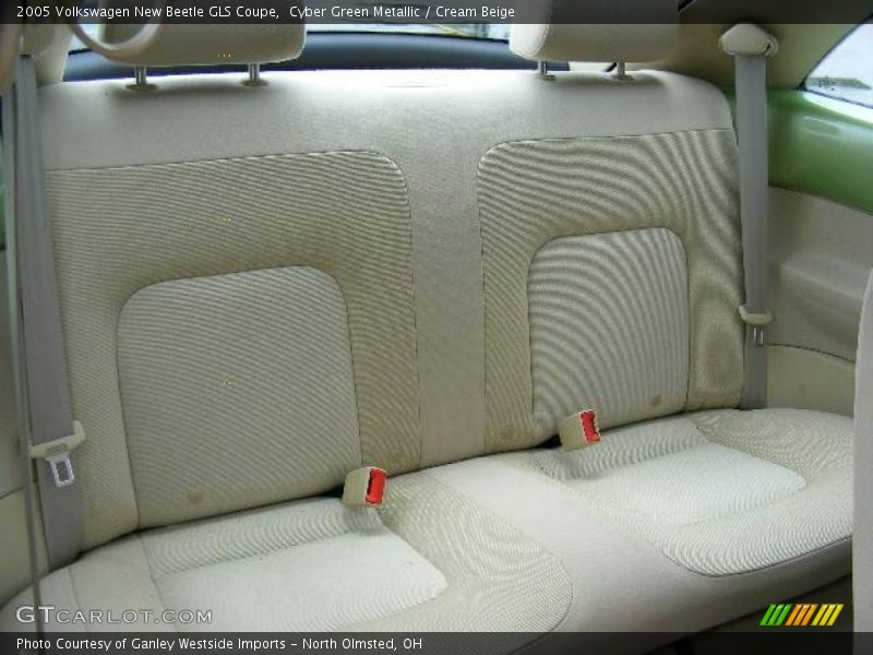 Cyber Green Metallic / Cream Beige 2005 Volkswagen New Beetle GLS Coupe