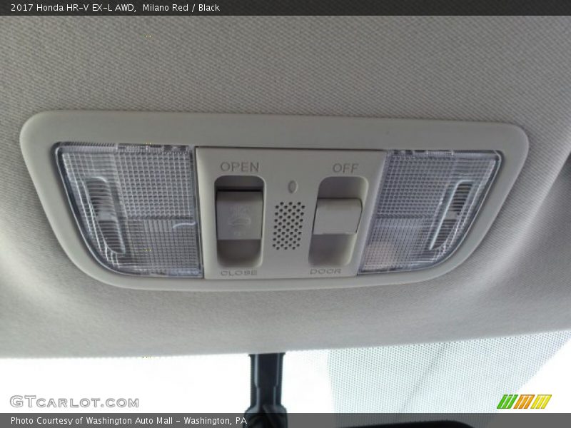 Milano Red / Black 2017 Honda HR-V EX-L AWD