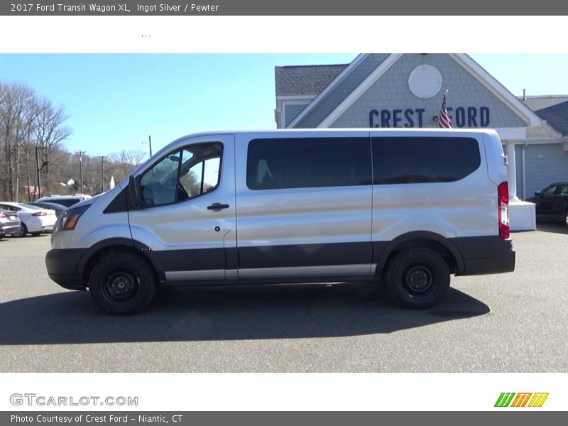 Ingot Silver / Pewter 2017 Ford Transit Wagon XL