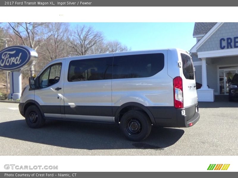 Ingot Silver / Pewter 2017 Ford Transit Wagon XL