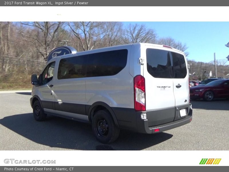 Ingot Silver / Pewter 2017 Ford Transit Wagon XL