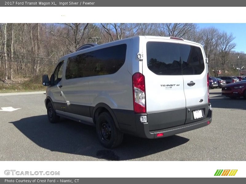 Ingot Silver / Pewter 2017 Ford Transit Wagon XL