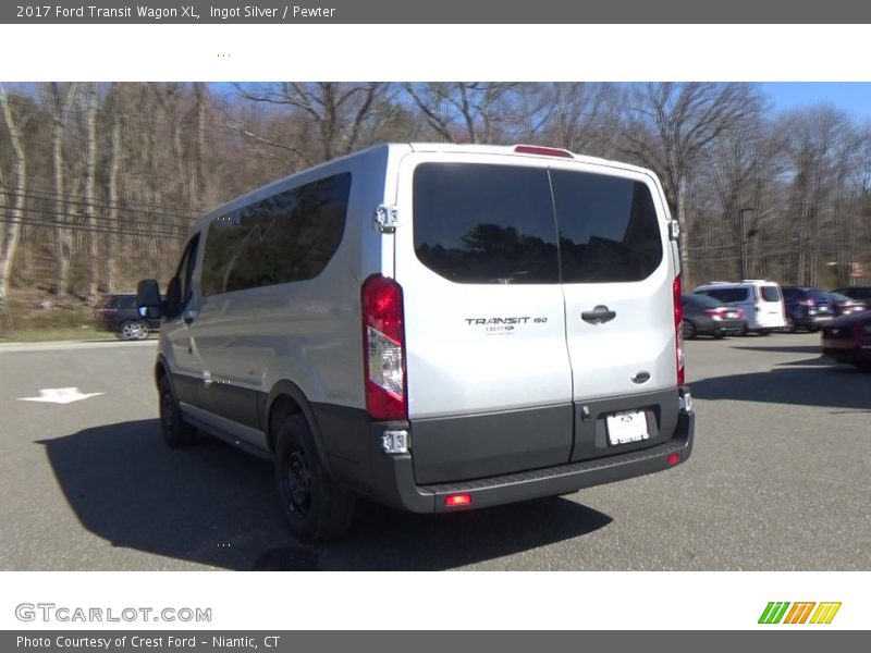 Ingot Silver / Pewter 2017 Ford Transit Wagon XL