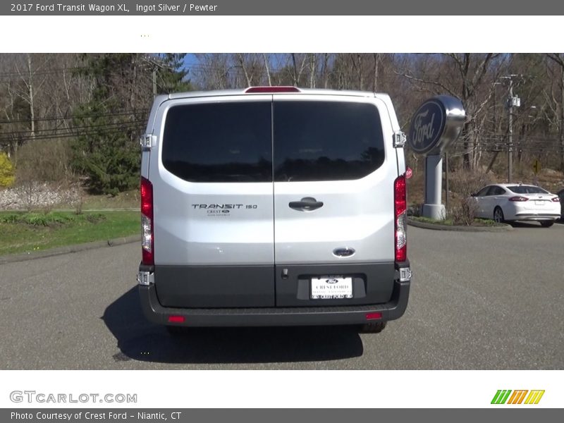 Ingot Silver / Pewter 2017 Ford Transit Wagon XL