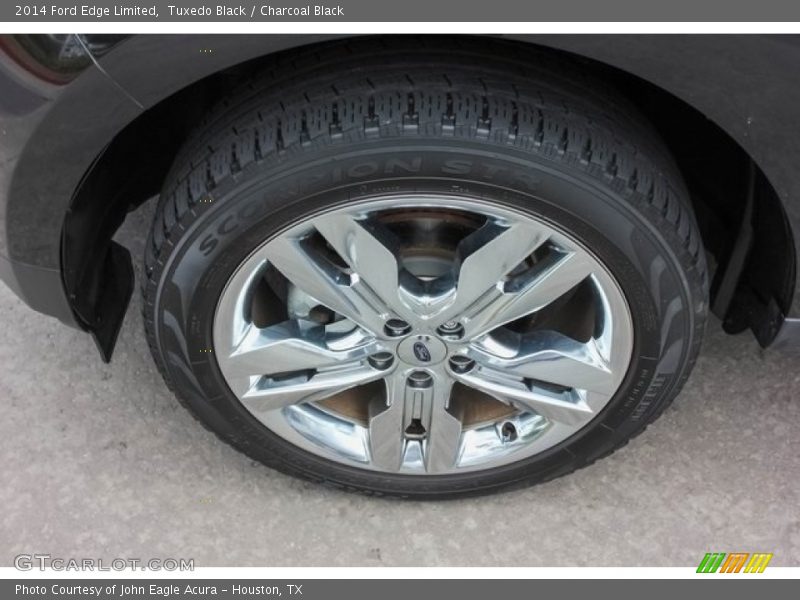 Tuxedo Black / Charcoal Black 2014 Ford Edge Limited