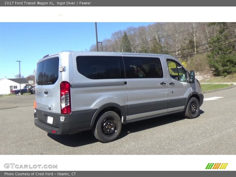 Ingot Silver / Pewter 2017 Ford Transit Wagon XL