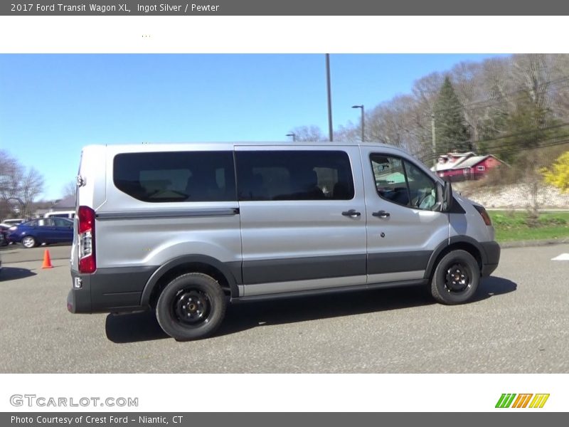 Ingot Silver / Pewter 2017 Ford Transit Wagon XL