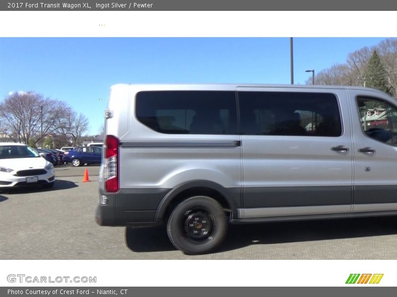 Ingot Silver / Pewter 2017 Ford Transit Wagon XL