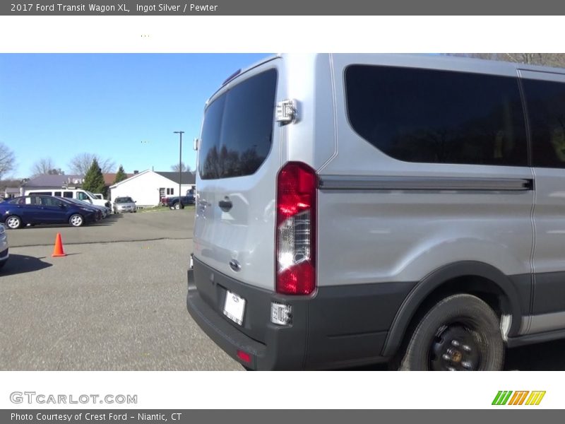 Ingot Silver / Pewter 2017 Ford Transit Wagon XL