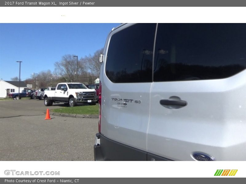 Ingot Silver / Pewter 2017 Ford Transit Wagon XL