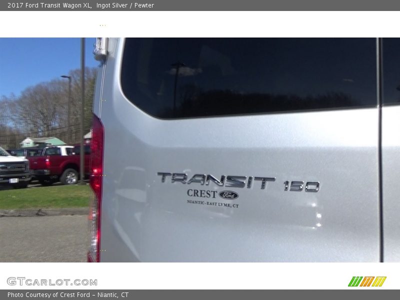 Ingot Silver / Pewter 2017 Ford Transit Wagon XL