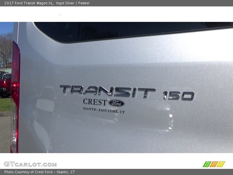 Ingot Silver / Pewter 2017 Ford Transit Wagon XL