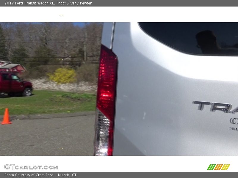 Ingot Silver / Pewter 2017 Ford Transit Wagon XL