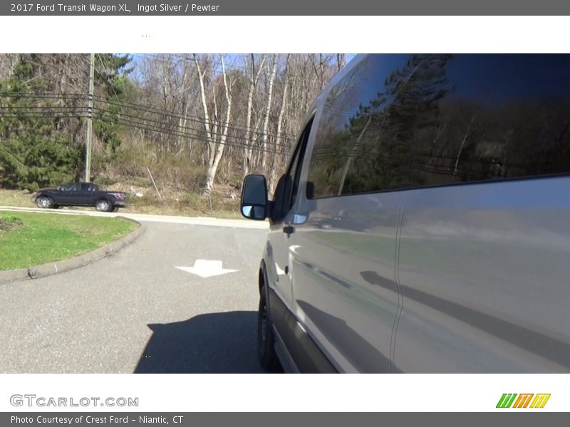Ingot Silver / Pewter 2017 Ford Transit Wagon XL