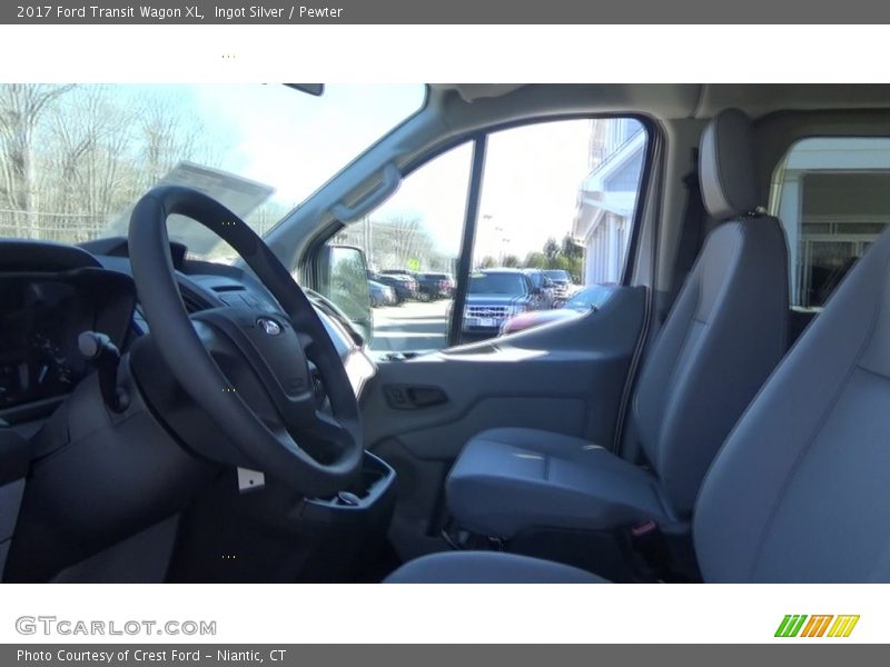 Ingot Silver / Pewter 2017 Ford Transit Wagon XL