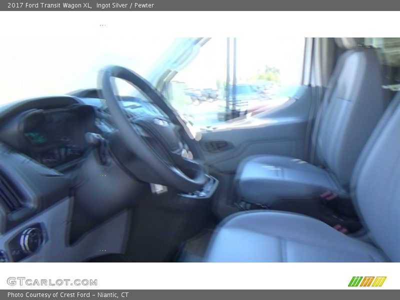 Ingot Silver / Pewter 2017 Ford Transit Wagon XL