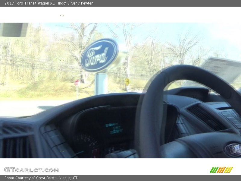 Ingot Silver / Pewter 2017 Ford Transit Wagon XL