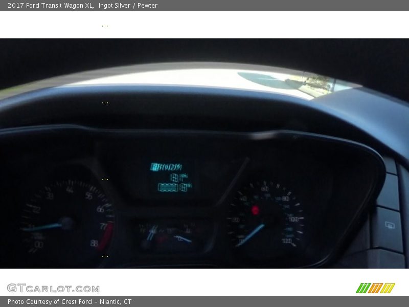 Ingot Silver / Pewter 2017 Ford Transit Wagon XL