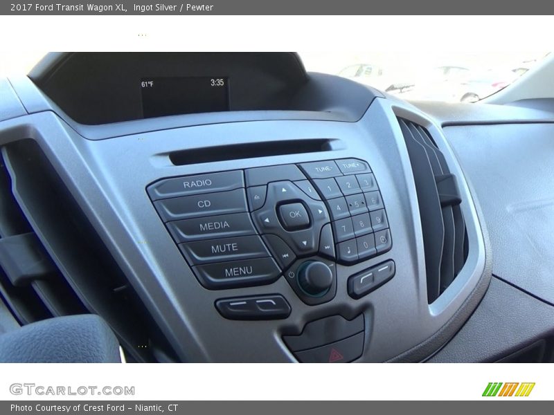 Ingot Silver / Pewter 2017 Ford Transit Wagon XL