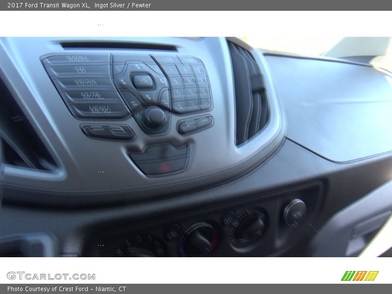 Ingot Silver / Pewter 2017 Ford Transit Wagon XL