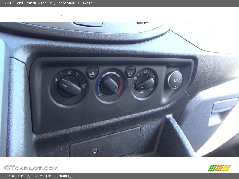 Ingot Silver / Pewter 2017 Ford Transit Wagon XL