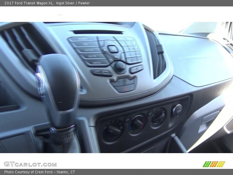 Ingot Silver / Pewter 2017 Ford Transit Wagon XL