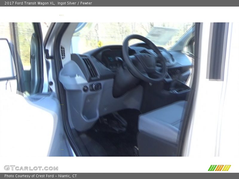 Ingot Silver / Pewter 2017 Ford Transit Wagon XL