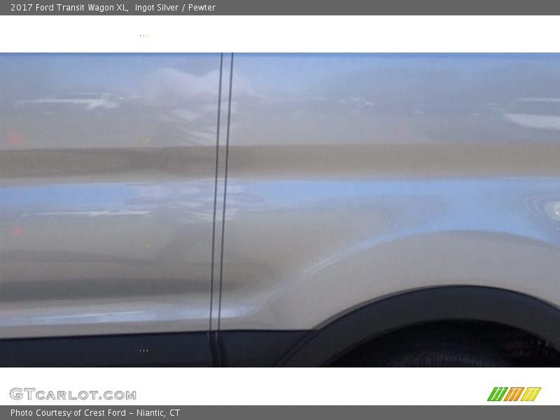 Ingot Silver / Pewter 2017 Ford Transit Wagon XL