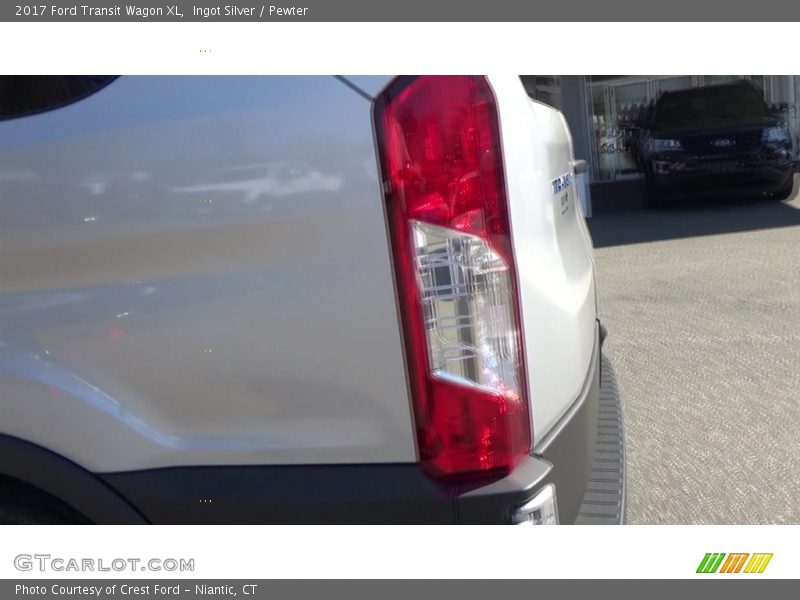 Ingot Silver / Pewter 2017 Ford Transit Wagon XL