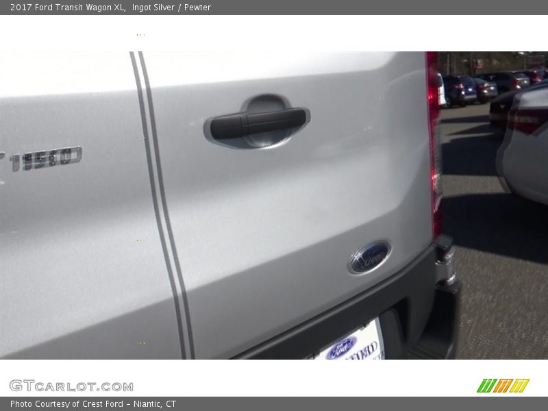 Ingot Silver / Pewter 2017 Ford Transit Wagon XL