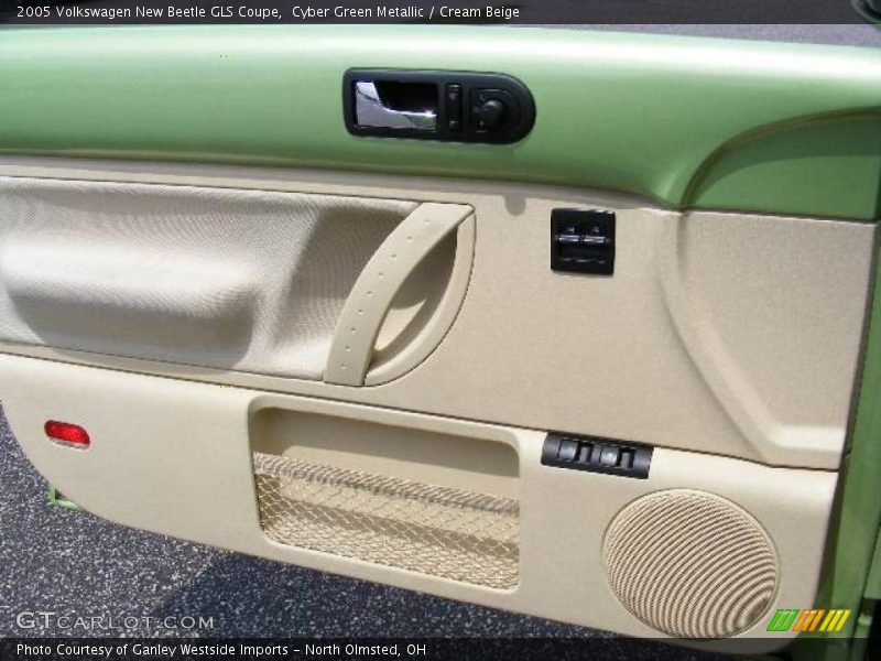 Cyber Green Metallic / Cream Beige 2005 Volkswagen New Beetle GLS Coupe