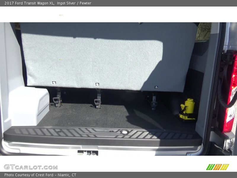 Ingot Silver / Pewter 2017 Ford Transit Wagon XL