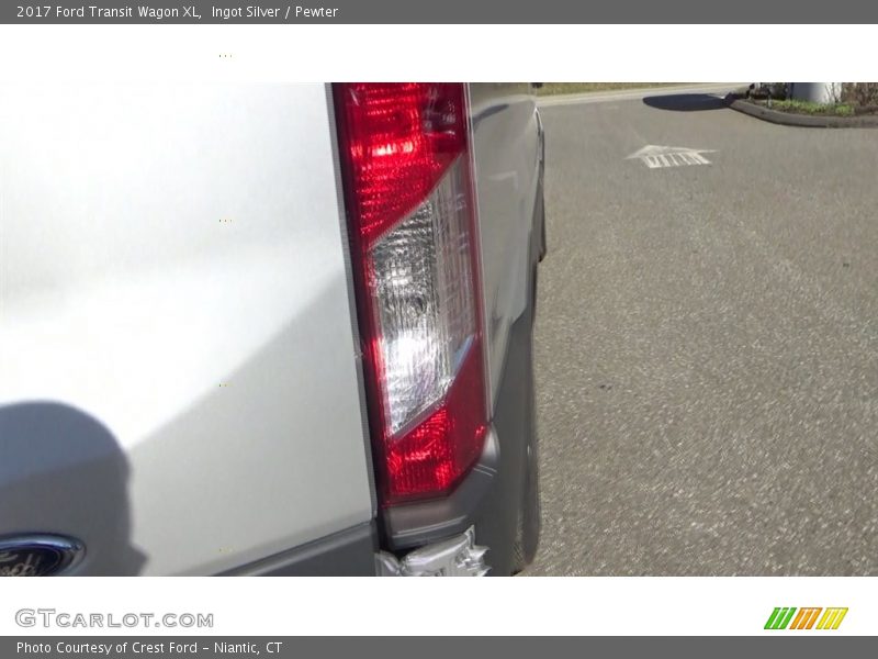 Ingot Silver / Pewter 2017 Ford Transit Wagon XL