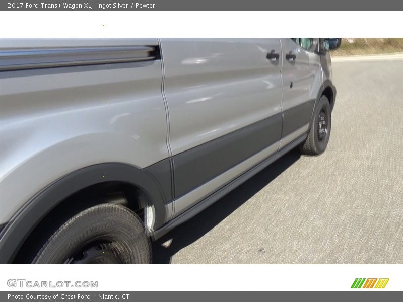 Ingot Silver / Pewter 2017 Ford Transit Wagon XL