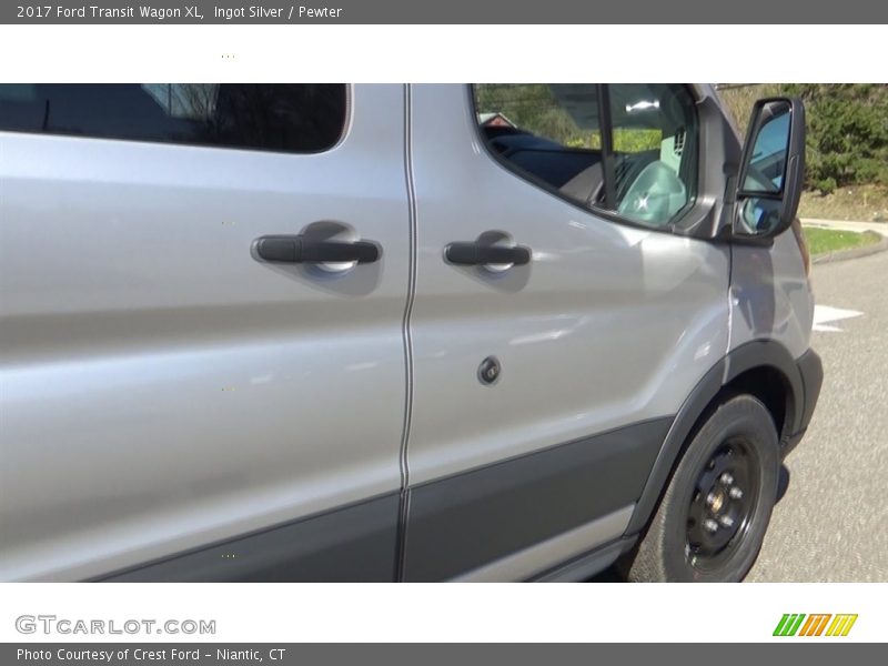 Ingot Silver / Pewter 2017 Ford Transit Wagon XL