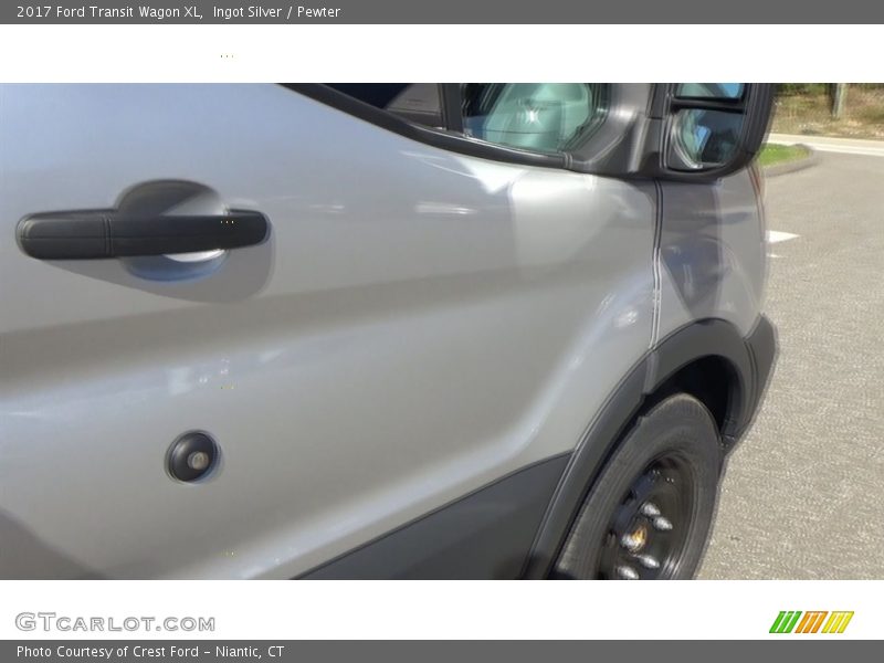 Ingot Silver / Pewter 2017 Ford Transit Wagon XL