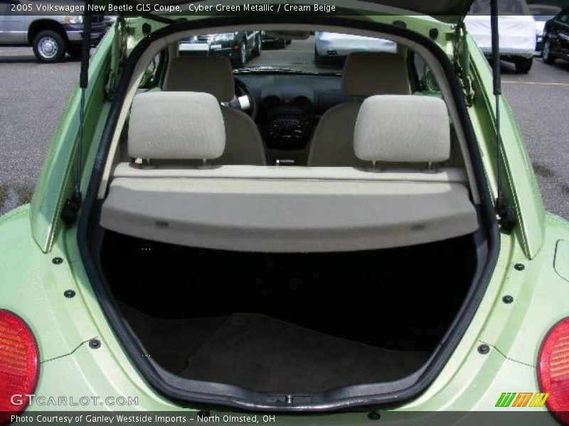 Cyber Green Metallic / Cream Beige 2005 Volkswagen New Beetle GLS Coupe