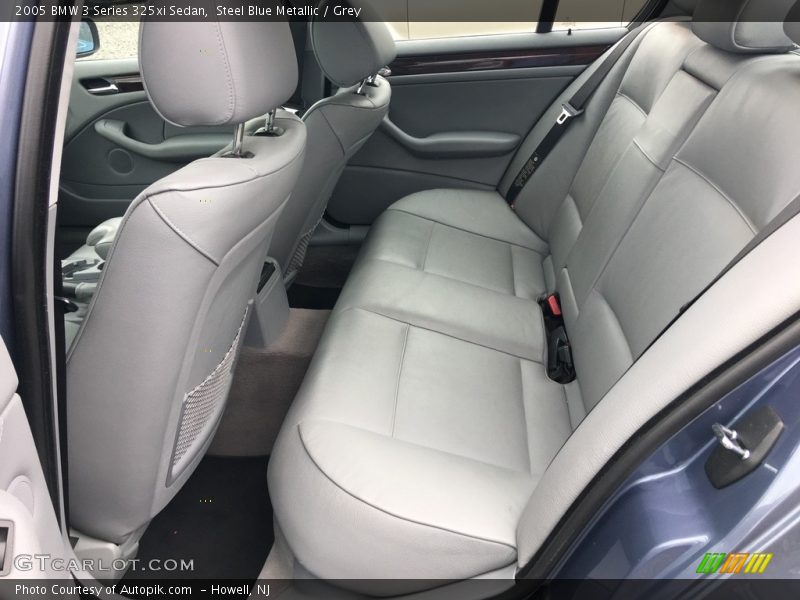 Steel Blue Metallic / Grey 2005 BMW 3 Series 325xi Sedan