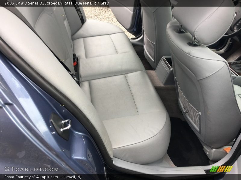 Steel Blue Metallic / Grey 2005 BMW 3 Series 325xi Sedan