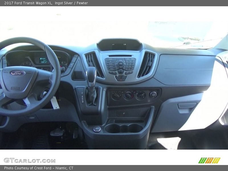 Ingot Silver / Pewter 2017 Ford Transit Wagon XL