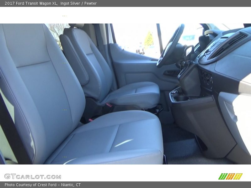 Ingot Silver / Pewter 2017 Ford Transit Wagon XL