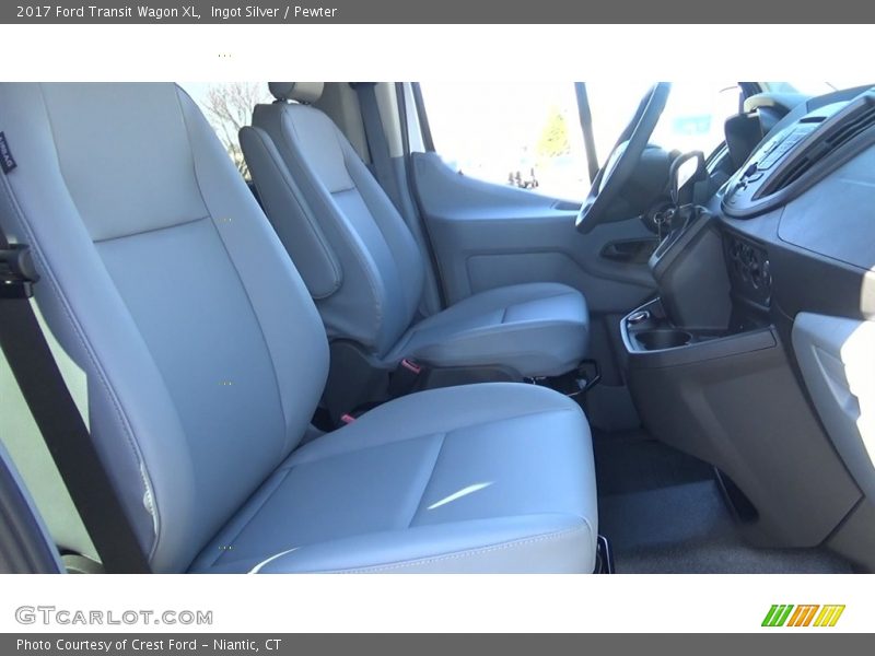 Ingot Silver / Pewter 2017 Ford Transit Wagon XL