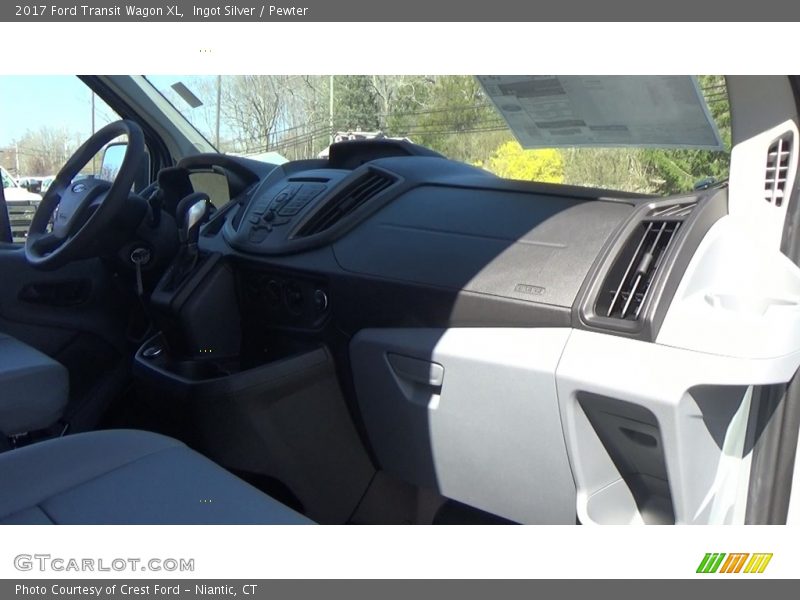 Ingot Silver / Pewter 2017 Ford Transit Wagon XL